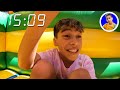 HIDE & SEEK at World's Largest Bounce Park! (Kids vs Adults)