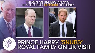 'He Shouldn't Outshine The King!' Has Prince Harry 'Snubbed' Royal Family On UK Court Visit?