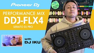 【DJミックス】マルチアプリ対応2ch DJコントローラー Pioneer DJ DDJ-FLX4 パフォーマンスMIX with DJ IKU