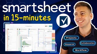 Smartsheet for Beginners | Spreadsheet-Based Project Management (Easy-to-follow Tutorial)