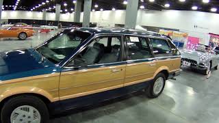 Original 1988 Pontiac 6000 Safari Station Wagon at Miami Beach Auto Show