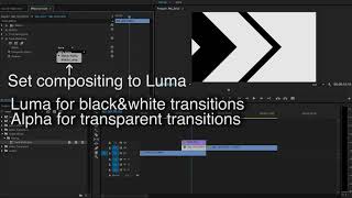 How to use matte transitions in Premiere Pro
