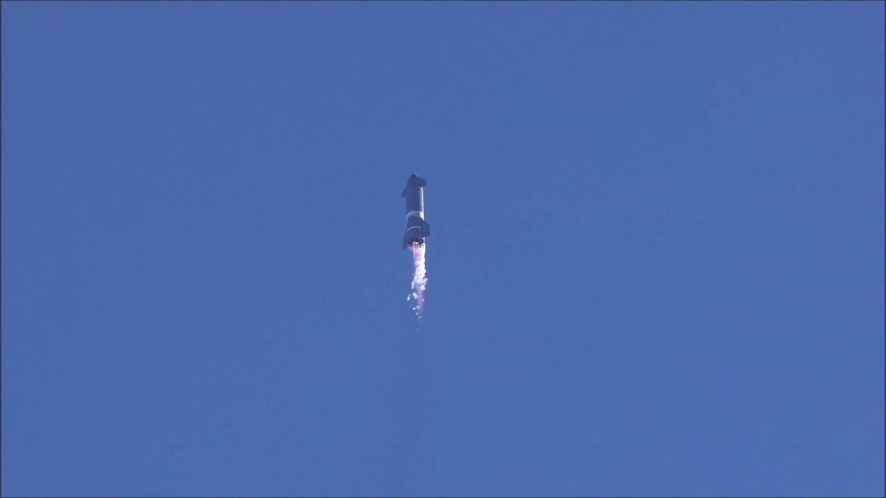 SpaceX StarShip SN8 High Altitude Test Flight Dec 9 2020 - YouTube