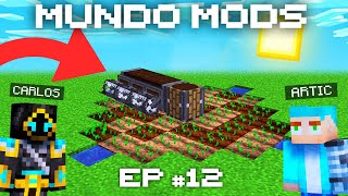 CÓMO CONSTRUIR un HUERTO AUTOMÁTICO en MINECRAFT 😍 MUNDO MODS: RETURNS #12