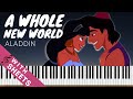 Aladdin - A Whole New World (Piano Cover by Andy Feldbau)