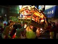 平成28年東大阪市稲田八幡宮秋祭り稲田商店街地車パレード１