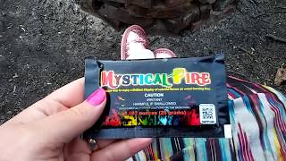 Mystical Fire Review | Rainbow Camp Fire