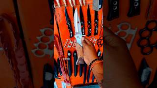 Amazing Button Knife 🔪⚔️ Bast Knife_ Button Wala Chaku_ Indian Sword Market _ Rampuri Chaku