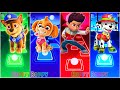 PAW Patrol - Chase 🆚 Skye 🆚 Ryder 🆚 Marshall 🎶 Tiles Hop EDM Rush