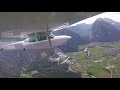 landing at salzburg austria lows rw33 in a c172rg 180hp