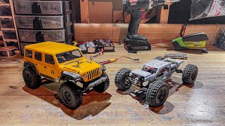 SCX24 Warthog Chassis Install!