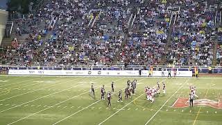 Calgary Stampeders' René Paredes kicks a 53-yard FG vs. Montreal Alouettes 7/30/23