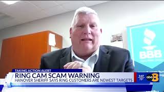 Hanover authorities warn of ‘Ring’ phishing attack, scam emails