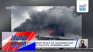 Mabahong amoy mula sa nasunog na cold storage facility, inirereklamo | Unang Hirit