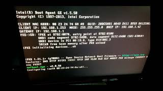 netboot with docker+netbootxyz