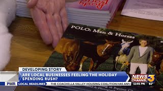 Are Palm Springs businesses feeling the holiday rush or a seasonal slump