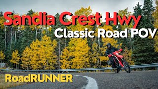 Riding Sandia Crest National Scenic Byway | New Mexico | Classic Road POV