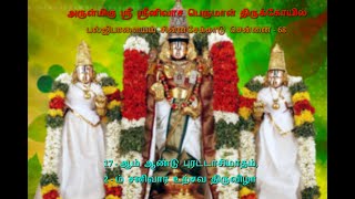 அருள்மிகு ஸ்ரீ ஸ்ரீனிவாச பெருமாள் திருக்கோயில் | உற்சவ திருவிழா