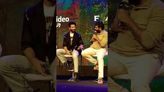 Vijay Sethupathi & Shahid Kapoor adorable moments at Farzi Trailer Launch #shorts #farzitrailer