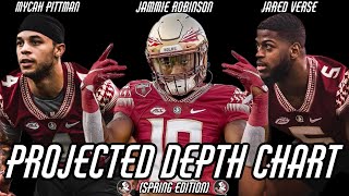 Projected Depth Chart for the Florida State Seminoles Football Team (Pre Spring Edition)