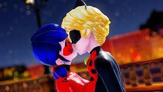 An unexpected kiss ♥ (Ladybug×Chat Noir)