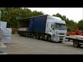 time lapse unloading a lorry