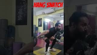 Hang snatch #snatch #motivation #weightlifting #olympicweightlifting