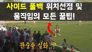 이 3분짜리 영상이 당신을 동네축구 최고의 풀백으로 만들어 드립니다.