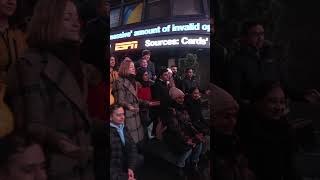 “World Meditates With Gurudev” lighting up Times Square, New York! | #worldmeditateswithgurudev