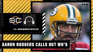 Aaron Rodgers calls out Packers' young receivers | SC with SVP