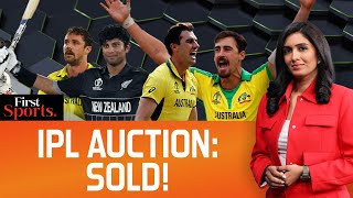 IPL 2024 Auction: Starc The Most Expensive Player, Joins KKR | First Sports With Rupha Ramani