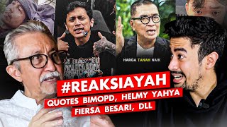 REAKSI AYAH - QUOTES BIMOPD, HELMY YAHYA, FIERSA BESARI, DLL