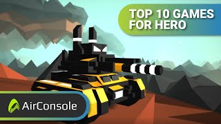 Top 10 Games for AirConsole Hero - Become a Hero now!