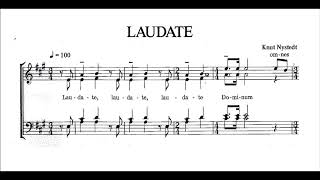 Knut Nysted - Laudate (Bass)