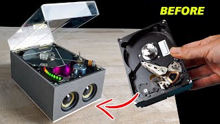 AMAZING IDEA  bluetooth audio player with HDD BROKEN