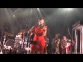 Sarah Neufeld performs with Arcade Fire