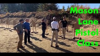 Ben Stoeger takes a Mason Lane Pistol Class