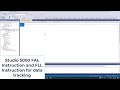 Studio 5000 FAL Instruction and FLL Instruction for data tracking