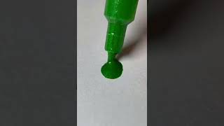 satisfying green maker! #shorts #shortvideo #art #trending #asmr @Tonniartandcraft @HugoLemos1