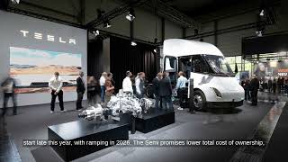 Tesla Semi Expected to Enter High-Volume Production in 2025