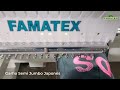 bordadora tubular de 6 cabezales con 15 agujas por cabezal famatex fw