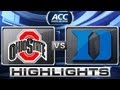 Ohio State vs Duke Basketball Highlights - 2012