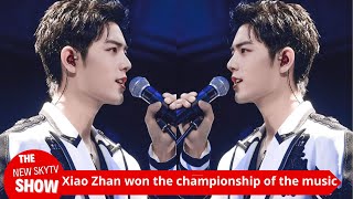 Xiao Zhan won the championship of the Music Peak Trend Chart! The 