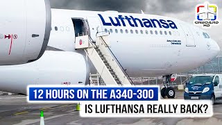 TRIP REPORT | First Time on Lufthansa A340 | Frankfurt to Los Angeles | Lufthansa Airbus A340-300