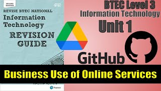 BTEC Level 3 IT - Unit 1 - P28 - Business Uses Of Online Services