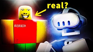 Roblox WEIRD STRICT DAD but it's VR...