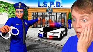 GTA 5 - Franklin's House is the NEW Police Station! (Upgrade)