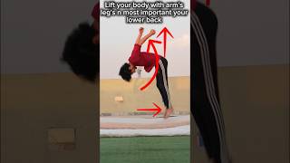 Standing Russian front flip tutorial | tips 🤸🔥. #shorts