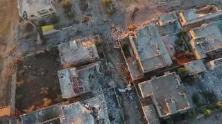 Aleppo: Aerial footage for Layramon town 20-2-2017