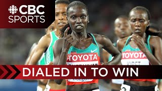 Kenya’s Vivian Cheruiyot defeats 2 past champions in at 2011 Daegu worlds in the 10, 000m and 5,000m